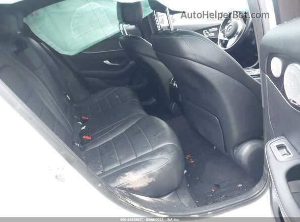 W1N0J8EB1MF888078 2021 MERCEDES-BENZ GLC 300 White VIN კოდის სტიკერის ხედი