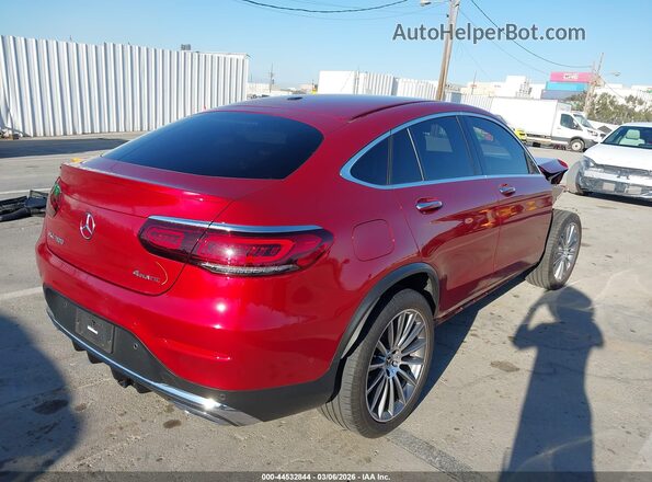 W1N0J8EB6LF823080 2020 MERCEDES-BENZ GLC 300 COUPE Red Задня права чверть