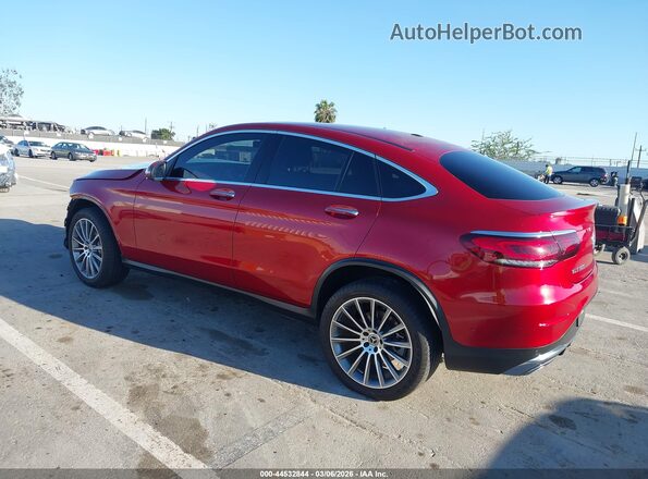 W1N0J8EB6LF823080 2020 MERCEDES-BENZ GLC 300 COUPE Red Задня ліва чверть