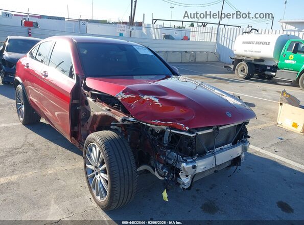 W1N0J8EB6LF823080 2020 MERCEDES-BENZ GLC 300 COUPE Red Вид спереду