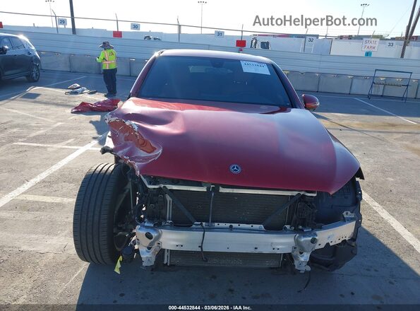 W1N0J8EB6LF823080 2020 MERCEDES-BENZ GLC 300 COUPE Red Вид задньої частини салону