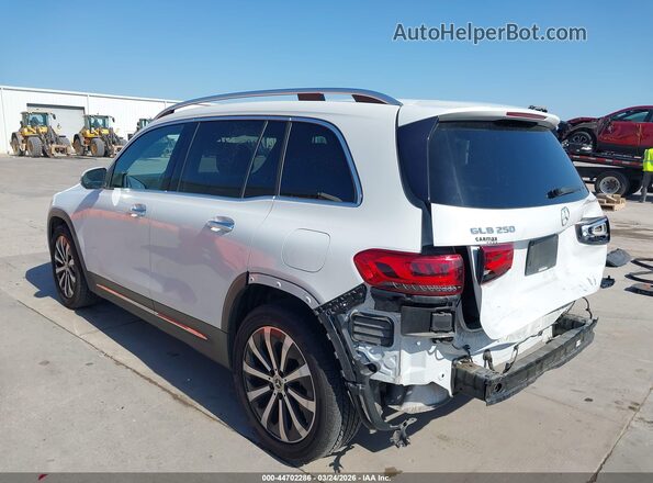W1N4M4GB0MW129159 2021 MERCEDES-BENZ GLB-CLASS White Հետևի ձախ