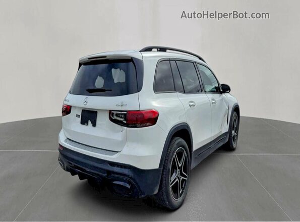 W1N4M4HB0MW102672 2021 MERCEDES-BENZ GLB-CLASS White Առջևի աջ