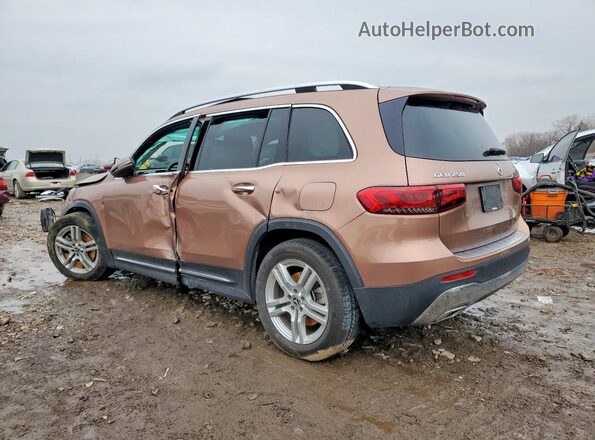 W1N4M4HB0MW148468 2021 MERCEDES-BENZ GLB-CLASS Brown Задня ліва чверть