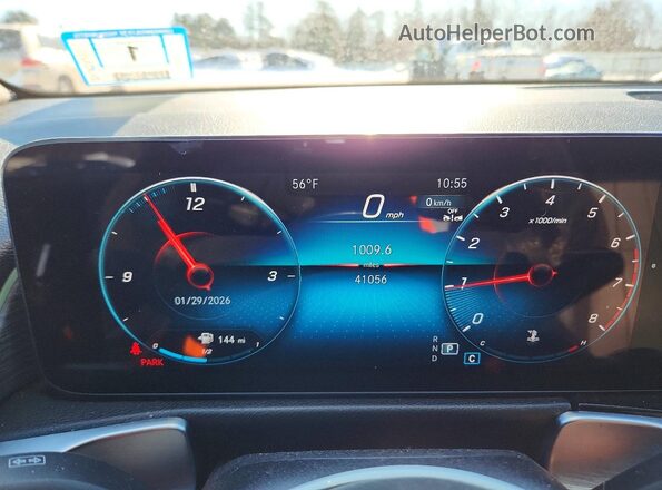 W1N4M4HB0PW269151 2023 MERCEDES-BENZ GLB-CLASS White Vista del cuadro de instrumentos