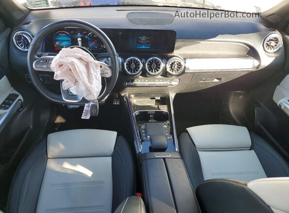 W1N4M4HB0PW281168 2023 MERCEDES-BENZ GLB-CLASS White Widok deski rozdzielczej