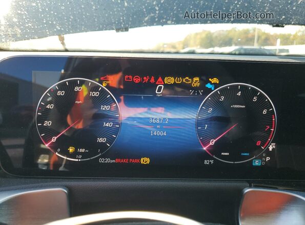 W1N4M4HB1RW373232 2024 MERCEDES-BENZ GLB-CLASS Black Vista del cuadro de instrumentos