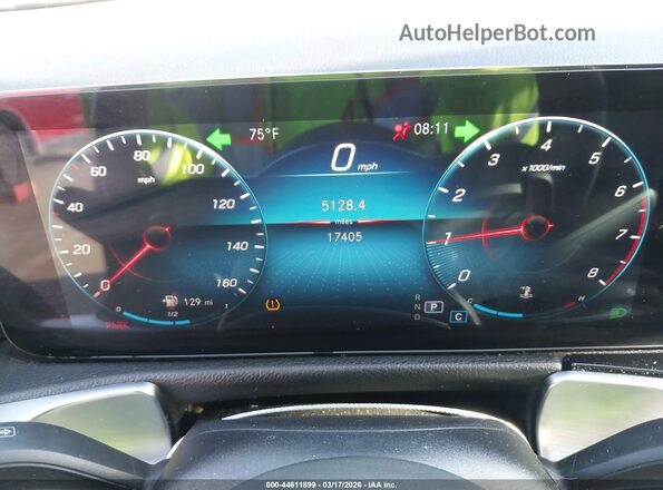 W1N4M4HB2NW179853 2022 MERCEDES-BENZ GLB-CLASS Gray Vista de los asientos traseros