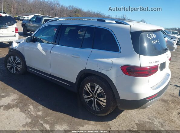 W1N4M4HB3TW445880 2026 MERCEDES-BENZ GLB-CLASS White Trasero izquierdo