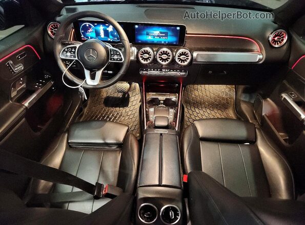 W1N4M4HB4MW109298 2021 MERCEDES-BENZ GLB-CLASS Черный 