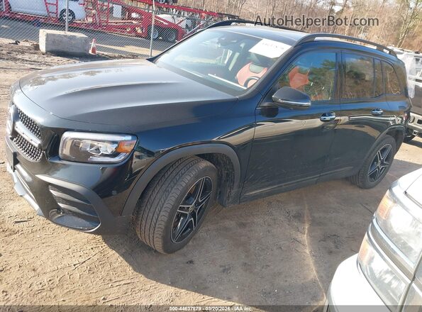 W1N4M4HB8MW149710 2021 MERCEDES-BENZ GLB-CLASS Black Vista tres cuartos delantera izquierda
