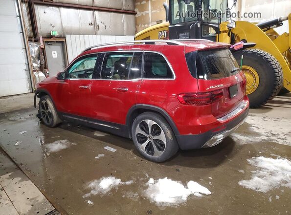 W1N4M4HB8SW435697 2025 MERCEDES-BENZ GLB-CLASS Red Rear left