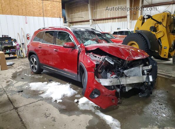 W1N4M4HB8SW435697 2025 MERCEDES-BENZ GLB-CLASS Red Front right