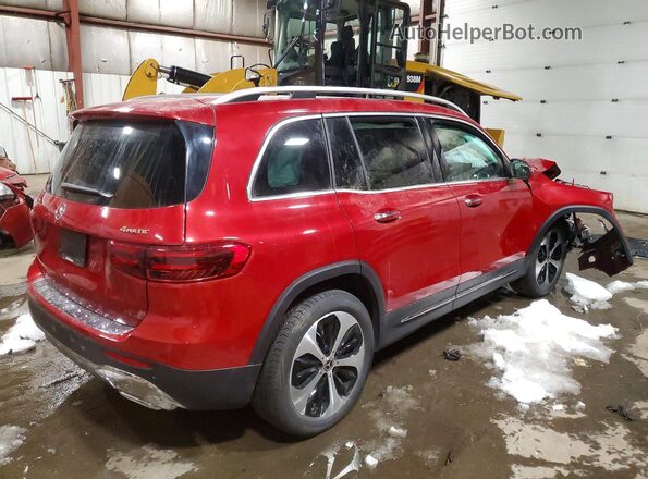 W1N4M4HB8SW435697 2025 MERCEDES-BENZ GLB-CLASS Red Rear right