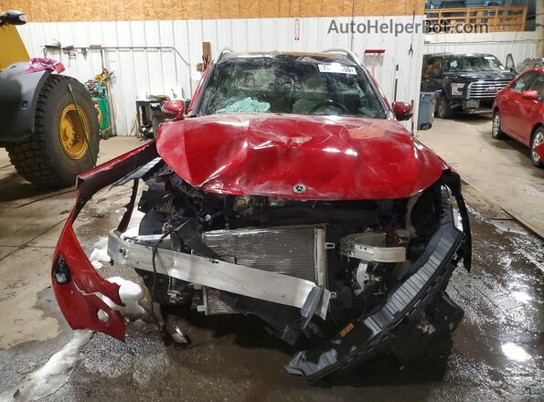 W1N4M4HB8SW435697 2025 MERCEDES-BENZ GLB-CLASS Red Front view