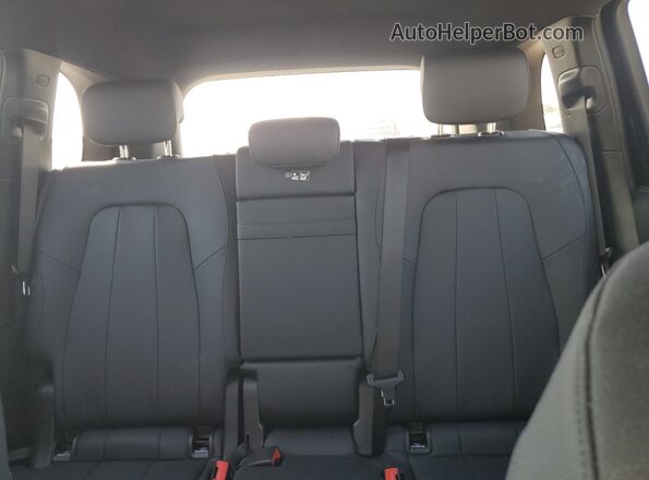 W1N4M4HB8SW436459 2025 MERCEDES-BENZ GLB-CLASS Black უკანა სავარძლების ხედი