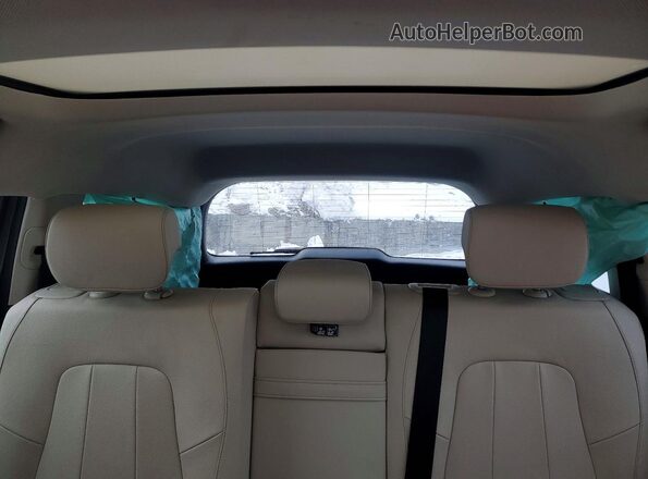 W1N4M4HB9MW102637 2021 MERCEDES-BENZ GLB-CLASS Gray Вид задніх сидінь