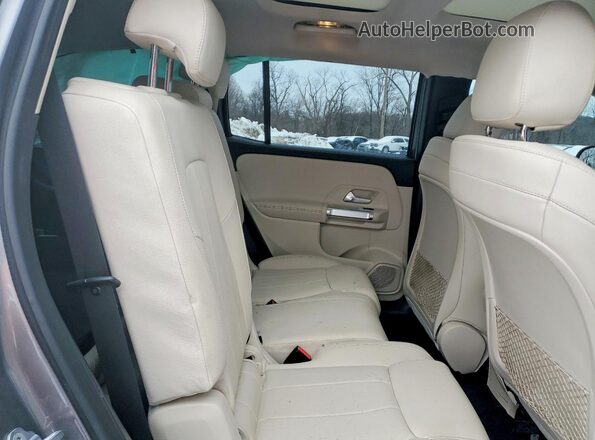 W1N4M4HB9MW102637 2021 MERCEDES-BENZ GLB-CLASS Gray Вид задньої частини салону