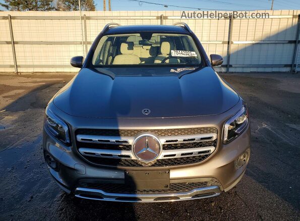 W1N4M4HBXPW279377 2023 MERCEDES-BENZ GLB-CLASS Gray Դիմացի տեսք