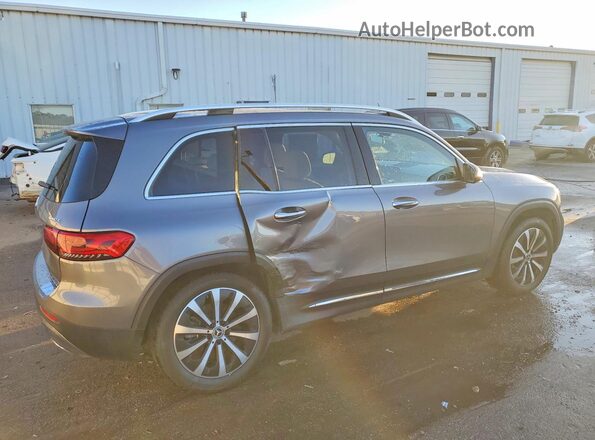 W1N4M4HBXPW279377 2023 MERCEDES-BENZ GLB-CLASS Gray Հետևի աջ