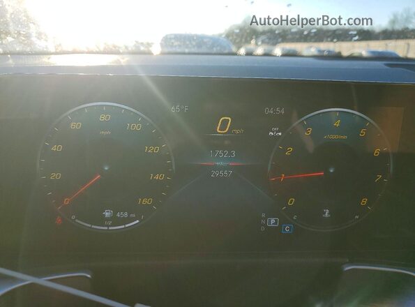 W1N4M4HBXPW279377 2023 MERCEDES-BENZ GLB-CLASS Gray Սարքավորումների վահանակի տեսք