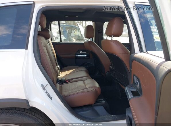W1N4M5BB8NW232733 2022 MERCEDES-BENZ AMG GLB 35 White Widok naklejki z numerem VIN