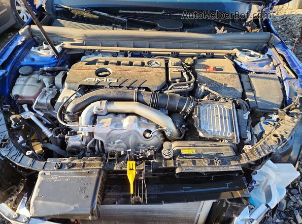 W1N4M5BB8RW346981 2024 MERCEDES-BENZ GLB-CLASS Blue Engine compartment view