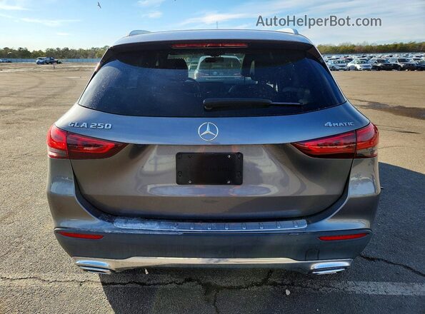 W1N4N4HB0MJ141109 2021 MERCEDES-BENZ GLA Gray Rear view