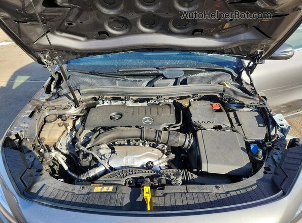 W1N4N4HB0MJ141109 2021 MERCEDES-BENZ GLA Gray Engine compartment view