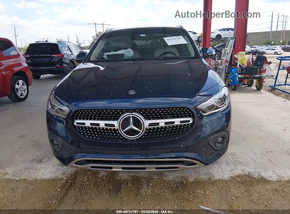 W1N4N4HB4NJ340889 2022 MERCEDES-BENZ GLA 250 Blue ხელსაწყოთა პანელის ხედი