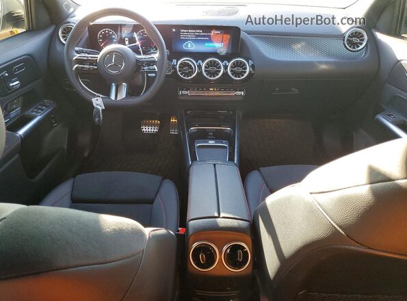 W1N4N4HB6RJ618097 2024 MERCEDES-BENZ GLA White Dashboard view