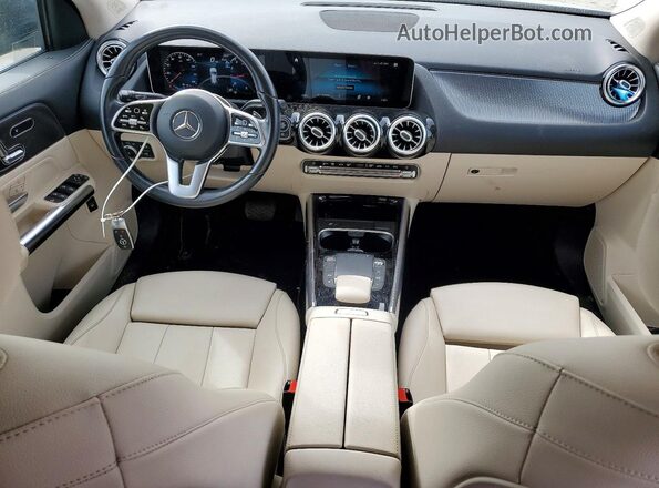 W1N4N4HB8MJ248019 2021 MERCEDES-BENZ GLA Blue Առջևի վահանակի տեսք