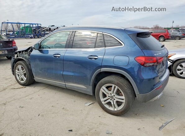 W1N4N4HB8MJ248019 2021 MERCEDES-BENZ GLA Blue Հետևի ձախ