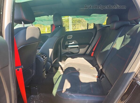W1N4N5DB1PJ474726 2023 MERCEDES-BENZ GLA Black უკანა სალონის ხედი