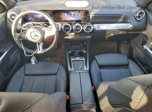 W1N9M0CB1RN087909 2024 MERCEDES-BENZ EQB Black Widok deski rozdzielczej