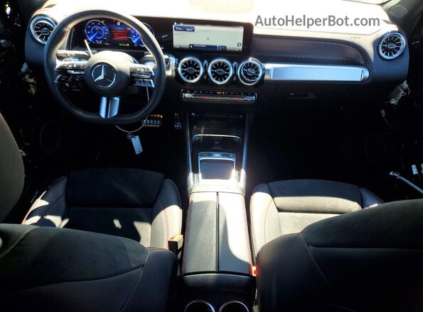 W1N9M0CB3RN093954 2024 MERCEDES-BENZ EQB Black Вид панелі приладів