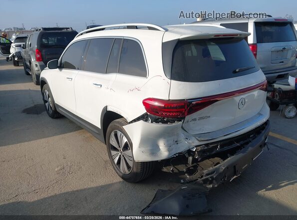 W1N9M0CB5RN099058 2024 MERCEDES-BENZ EQB 250 SUV White უკანა მარცხენა