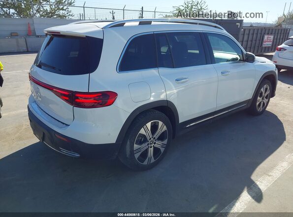 W1N9M0CB6RN094287 2024 MERCEDES-BENZ EQB 250 SUV White უკანა მარჯვენა