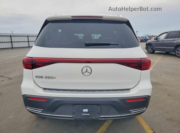 W1N9M0CBXSN139320 2025 MERCEDES-BENZ EQB White Widok z tyłu