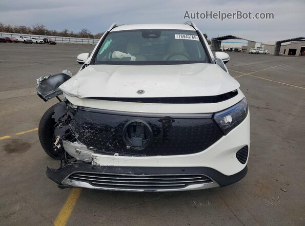 W1N9M0CBXSN139320 2025 MERCEDES-BENZ EQB White Widok z przodu