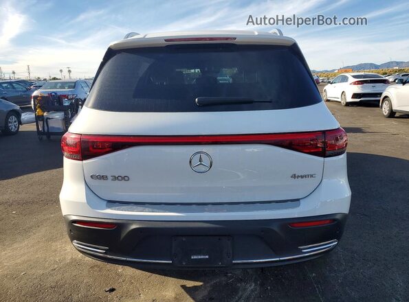 W1N9M0KB2PN057848 2023 MERCEDES-BENZ EQB White Widok z tyłu