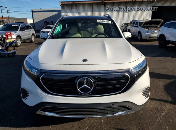 W1N9M0KB2PN057848 2023 MERCEDES-BENZ EQB White Widok z przodu