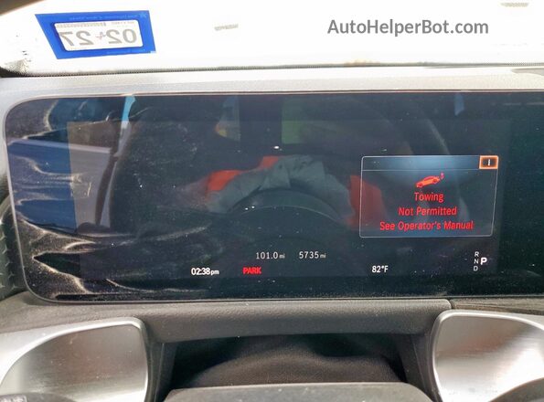 W1N9M0KB4RN103490 2024 MERCEDES-BENZ EQB White Vista del cuadro de instrumentos