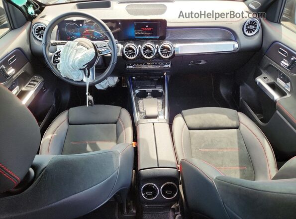 W1N9M0KB7PN056159 2023 MERCEDES-BENZ EQB Black Widok deski rozdzielczej