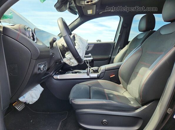 W1N9M0KB7PN056159 2023 MERCEDES-BENZ EQB Black Widok wnętrza z przodu