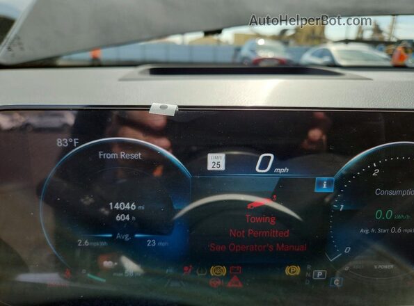 W1N9M0KB7PN056159 2023 MERCEDES-BENZ EQB Black Widok zestawu wskaźników