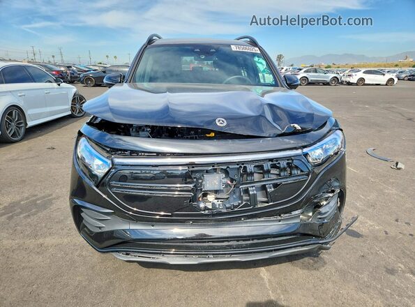 W1N9M0KB7PN056159 2023 MERCEDES-BENZ EQB Black Widok z przodu