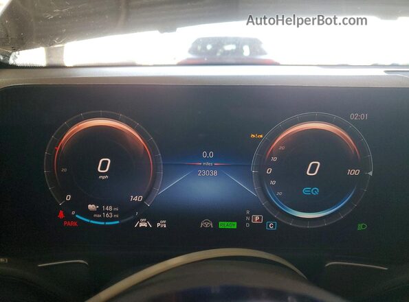 W1N9M0KBXPN074008 2023 MERCEDES-BENZ EQB Gray Instrument cluster view