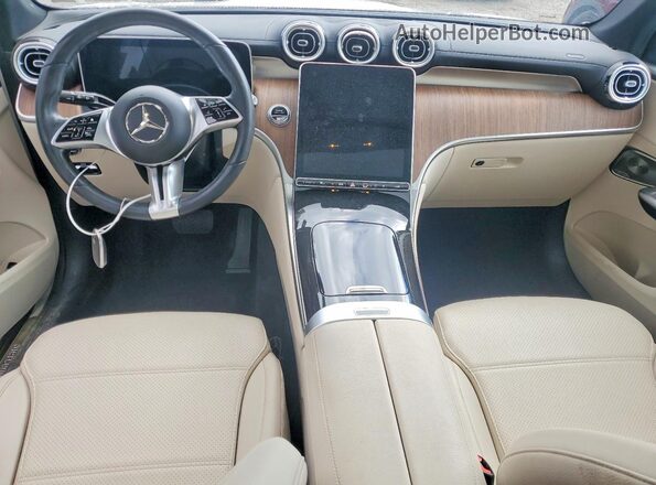 W1NKM4HB2PU013922 2023 MERCEDES-BENZ GLC-CLASS Белый Вид панели приборов