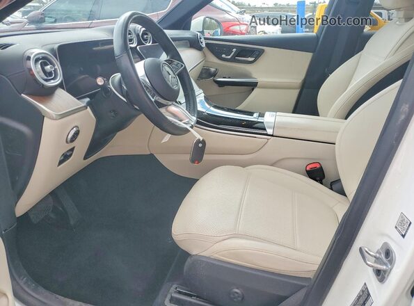 W1NKM4HB2PU013922 2023 MERCEDES-BENZ GLC-CLASS Белый Вид салона спереди